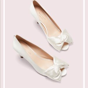 Kate Spade Crawford peep toe pump! New